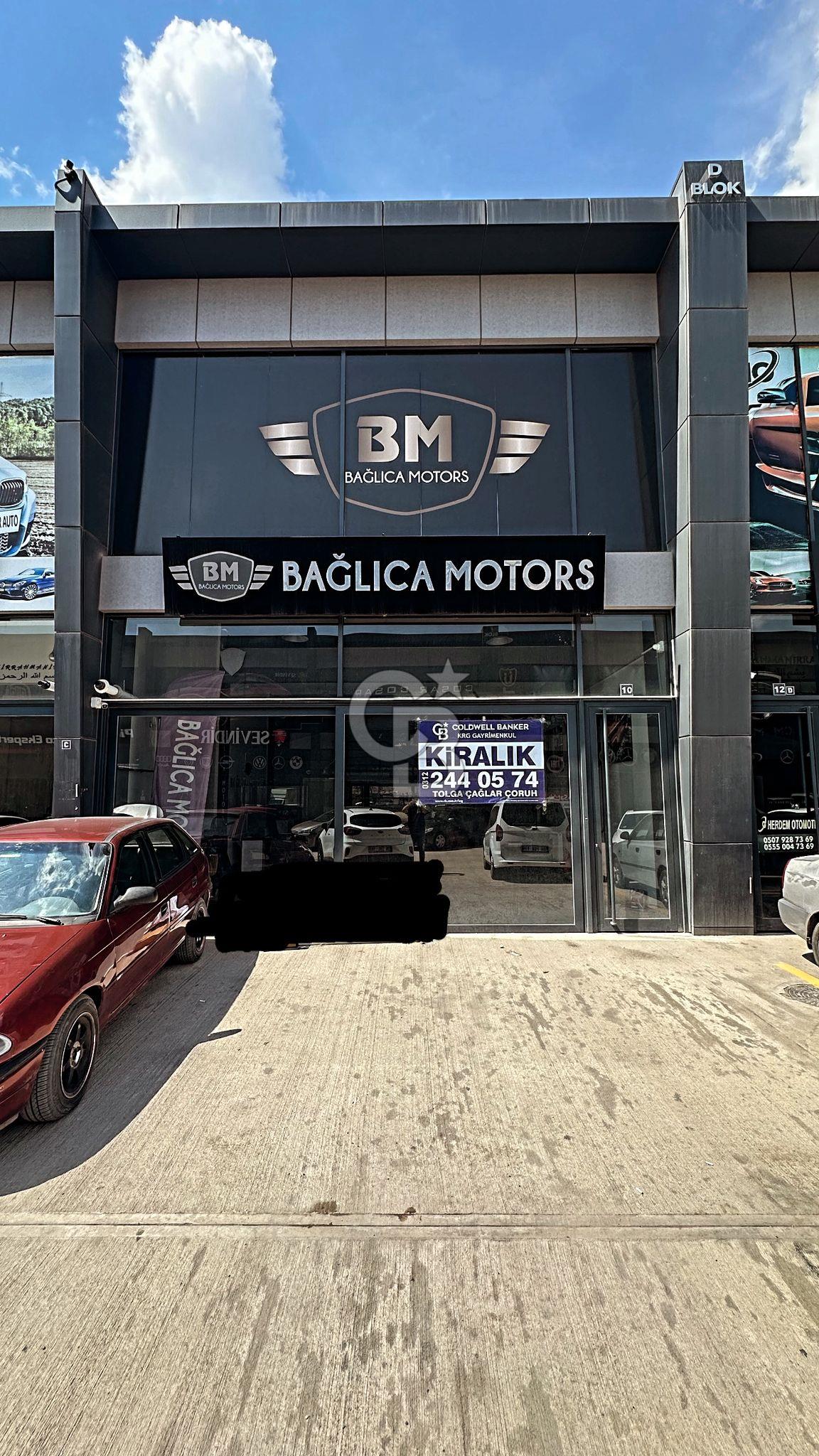 GALERİCİLER SİTESİ OTOMAHALL'DE 125 M2 KİRALIK DÜKKAN