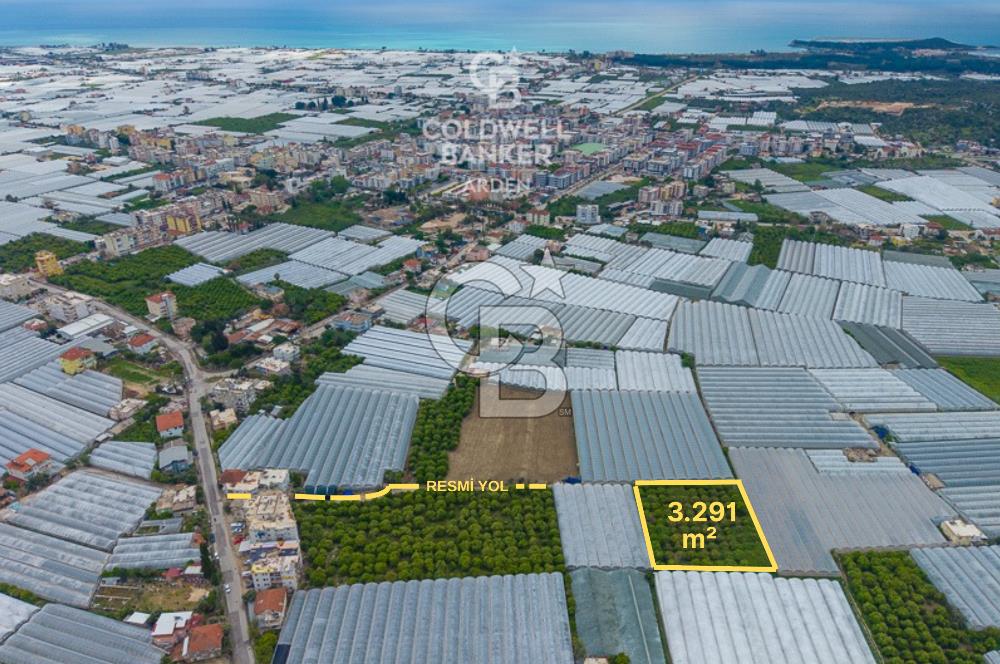 ANTALYA DEMRE KARABUCAK DA CB ARDEN DEN 3.291 m² SATILIK TARLA