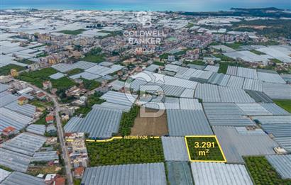 ANTALYA DEMRE KARABUCAK DA CB ARDEN DEN 3.291 m² SATILIK TARLA