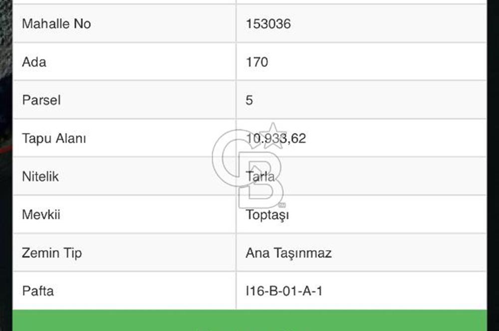 ÇANAKKALE KUMKALE’DE DENİZE YAKIN 10.933 m² YATIRIMLIK TARLA | YOLA CEPHE