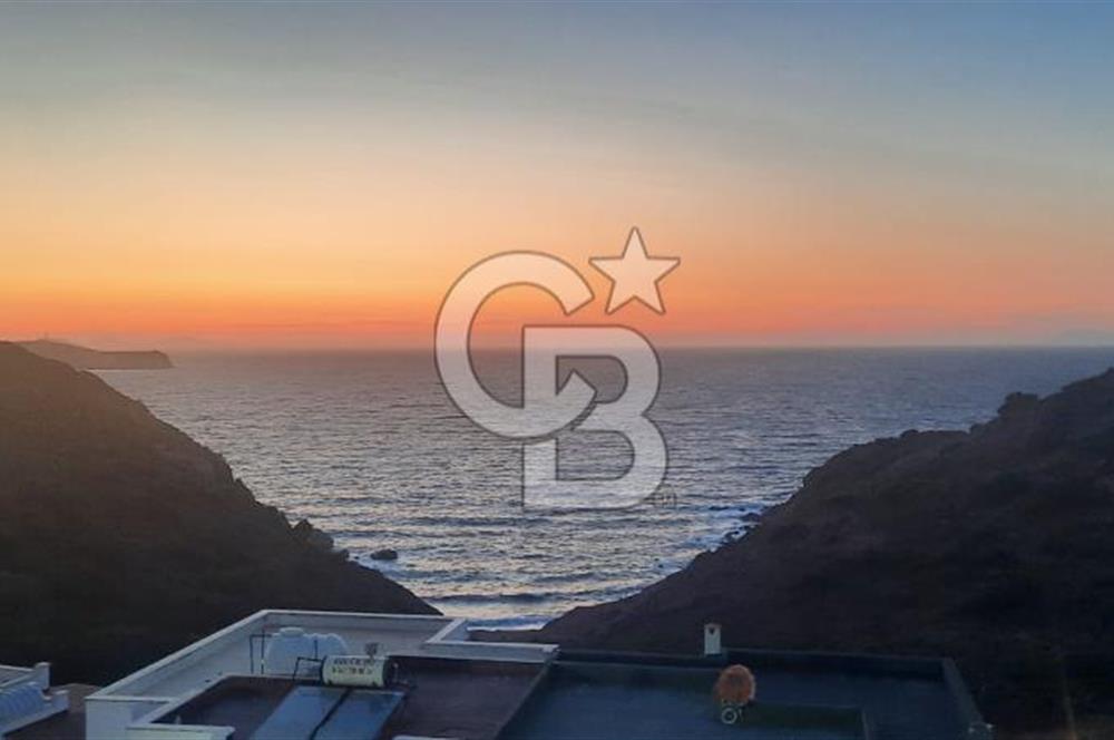 1312588302 BODRUM GÜMÜŞLÜKTE KİRALIK DENİZ MANZARALI DUBLEX LÜKS VİLLA 