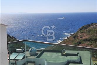 1312588302 BODRUM GÜMÜŞLÜKTE KİRALIK DENİZ MANZARALI DUBLEX LÜKS VİLLA  - 2 - 345555