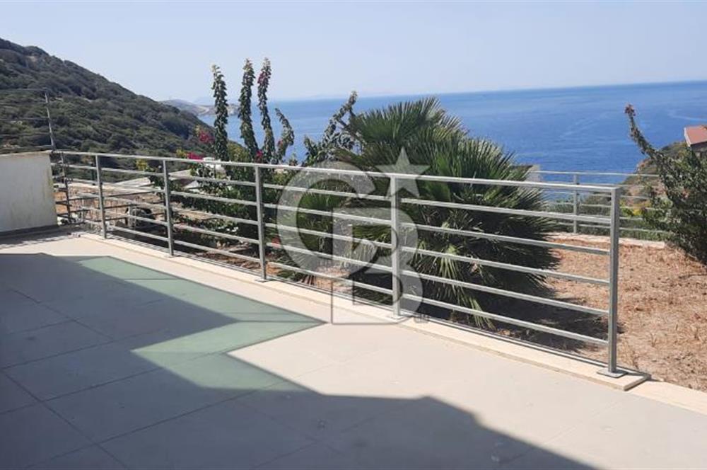 1312588302 BODRUM GÜMÜŞLÜKTE KİRALIK DENİZ MANZARALI DUBLEX LÜKS VİLLA 