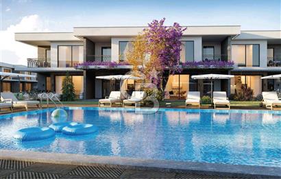 Ayvalık Altınova'da Havuzlu Sitede 2+1 Satılık Villa 