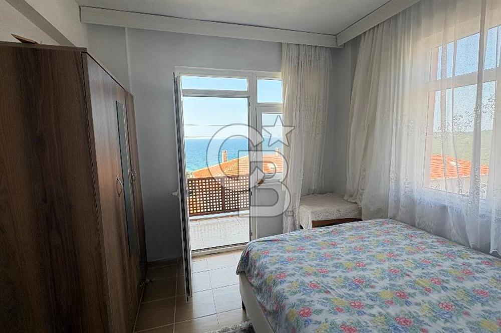 ÇANAKKALE AKLİMAN'DA DENİZ MANZARALI SİTE İÇİ SATILIK VİLLA