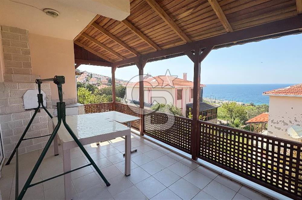 ÇANAKKALE AKLİMAN'DA DENİZ MANZARALI SİTE İÇİ SATILIK VİLLA