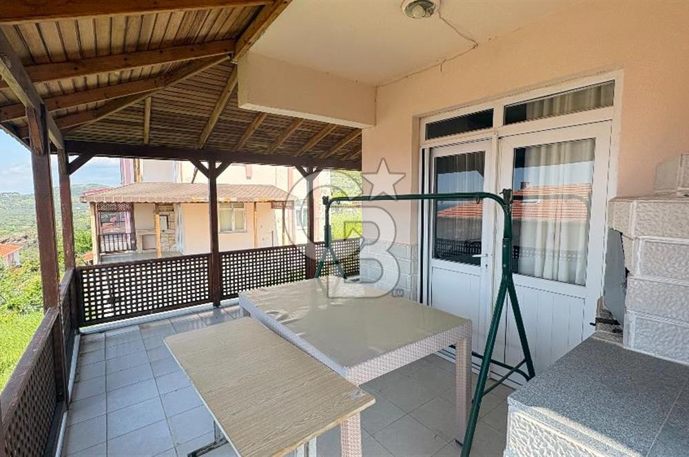 ÇANAKKALE AKLİMAN'DA DENİZ MANZARALI SİTE İÇİ SATILIK VİLLA