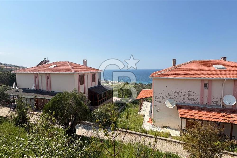 ÇANAKKALE AKLİMAN'DA DENİZ MANZARALI SİTE İÇİ SATILIK VİLLA