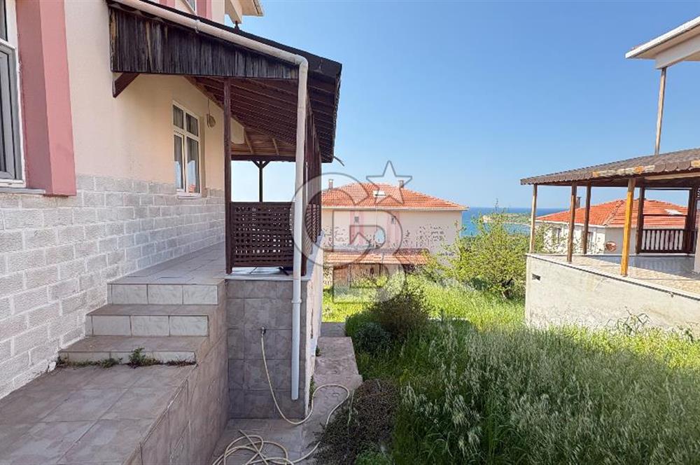 ÇANAKKALE AKLİMAN'DA DENİZ MANZARALI SİTE İÇİ SATILIK VİLLA