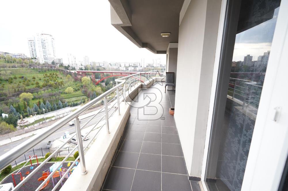 ÇANKAYADA VADİ MANZARALI TRİA REZİDANS'ta 4+1 SATILIK DAİRE