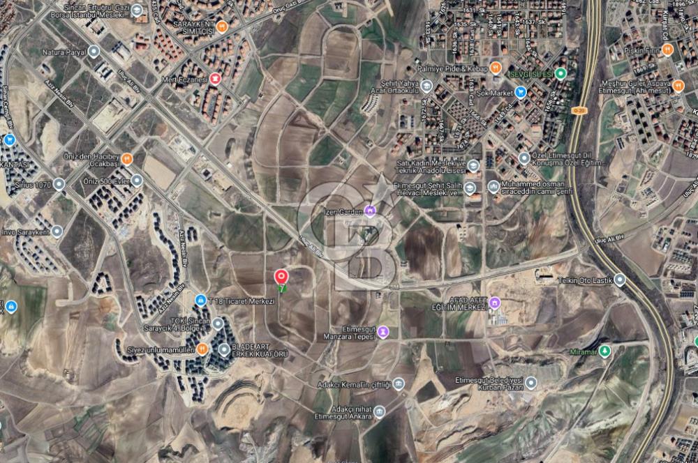 Etimesgut Uluç Ali Bulvarı Üzeri Satılık İmarlı Arsa