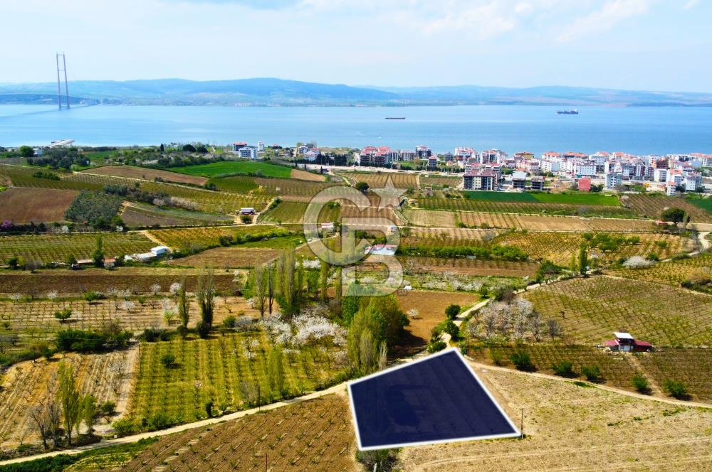 Çanakkale Lapseki Gazisüleymanpaşa Manzaralı 2.074m² Satılık Bağ