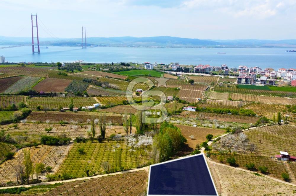Çanakkale Lapseki Gazisüleymanpaşa Manzaralı 2.074m² Satılık Bağ