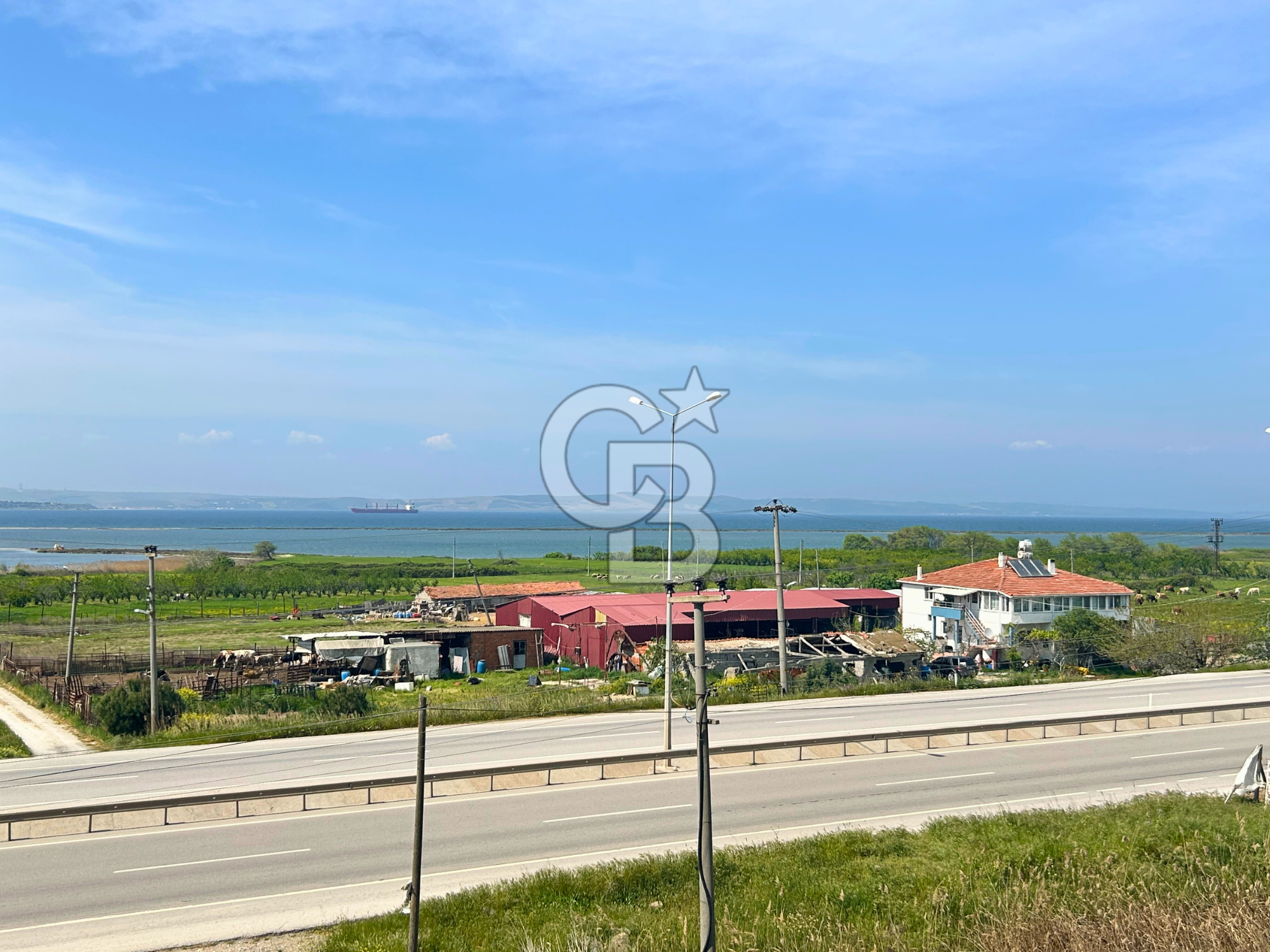 Çanakkale Lapseki Çardak Deniz Manzaralı Sıfır 2+1 Kiralık Daire