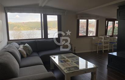 Sarıyer Rumeli Kavağı'nda Full Eşyalı Boğaz Manzaralı 1+1 Kiralık Daire