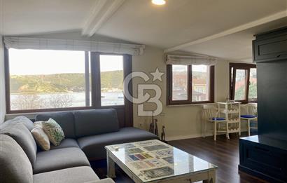 Sarıyer Rumeli Kavağı'nda Full Eşyalı Boğaz Manzaralı 1+1 Kiralık Daire
