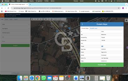 CB ODAK'TAN MENEMEN BURUNCUKTA YOLA CEPHELİ SATILIK 5.597M2