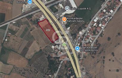 CB ODAK'TAN MENEMEN BURUNCUKTA YOLA CEPHELİ SATILIK 5.597M2