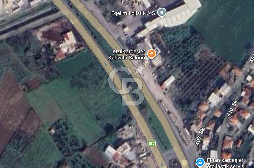 CB ODAK'TAN MENEMEN BURUNCUKTA YOLA CEPHELİ SATILIK 5.597M2