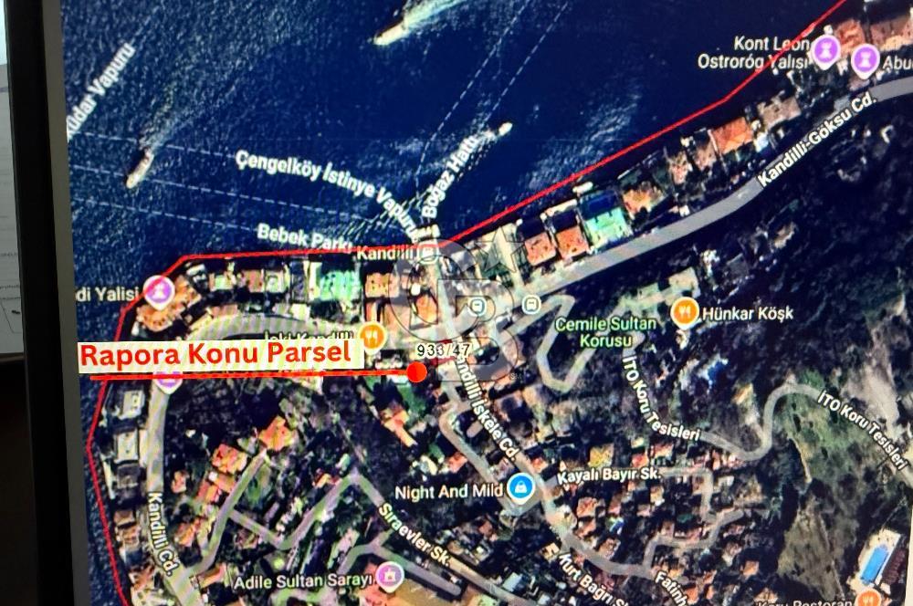 Kandilli de Satılık 4 Katlı Yol Yalısı