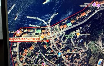 Kandilli de Satılık 4 Katlı Yol Yalısı