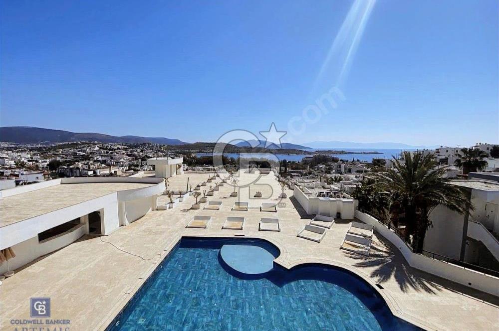 Bitez Asarlık'ta Otel Konforunda Full Manzara Havuzlu Site 2+1