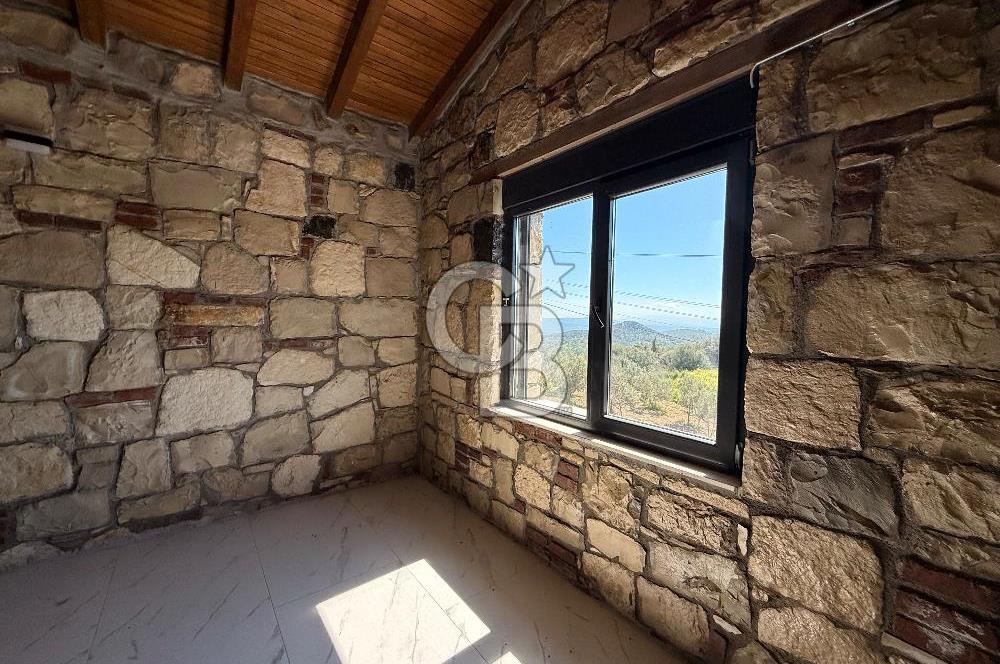 DİKİLİ YENİCE TAM MÜSTAKİL 3+1 DUBLEKS SATILIK TAŞ EV