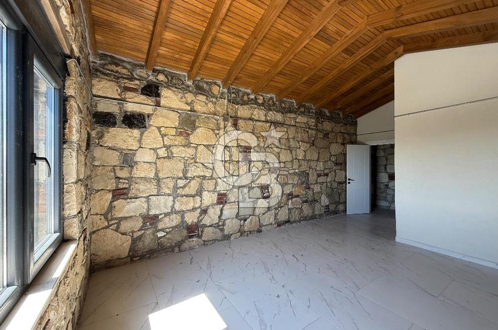 DİKİLİ YENİCE TAM MÜSTAKİL 3+1 DUBLEKS SATILIK TAŞ EV