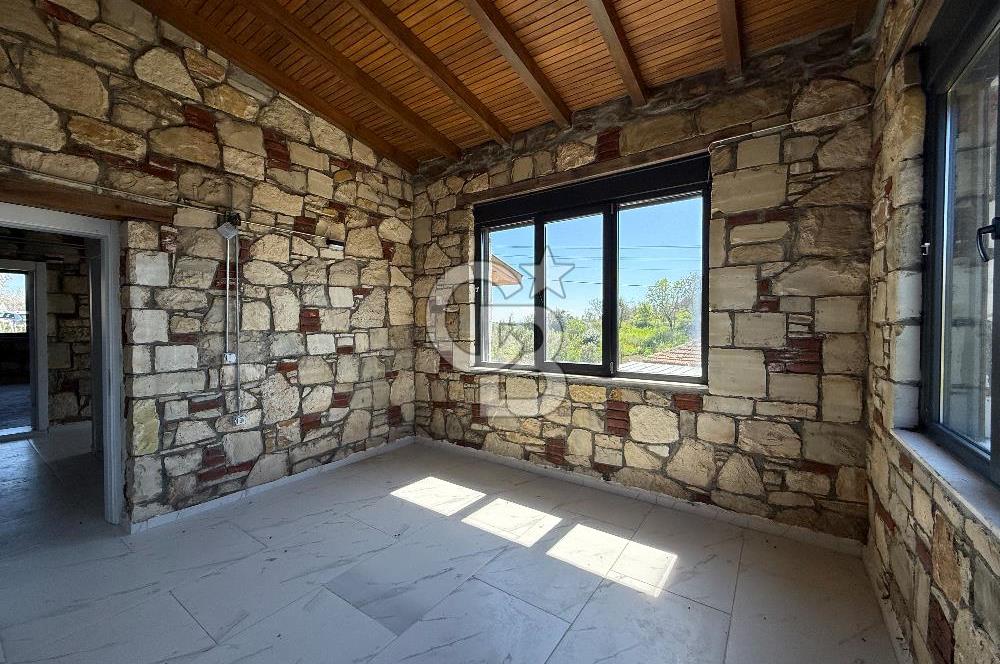 DİKİLİ YENİCE TAM MÜSTAKİL 3+1 DUBLEKS SATILIK TAŞ EV