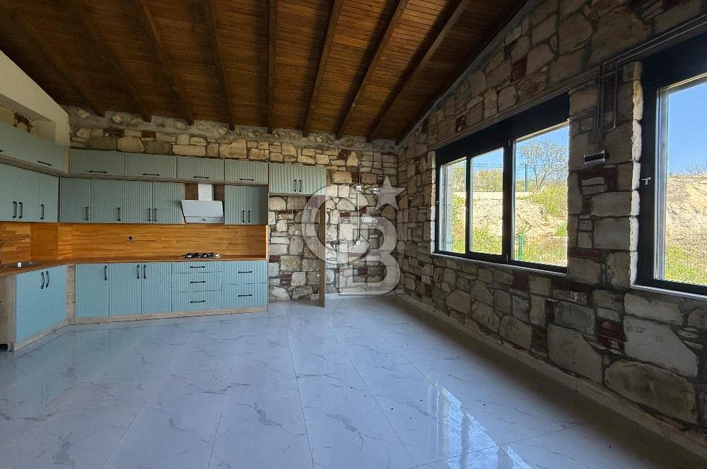 DİKİLİ YENİCE TAM MÜSTAKİL 3+1 DUBLEKS SATILIK TAŞ EV