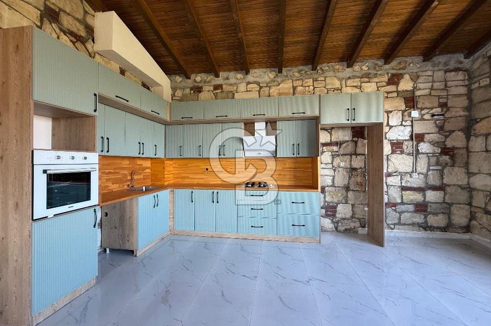 DİKİLİ YENİCE TAM MÜSTAKİL 3+1 DUBLEKS SATILIK TAŞ EV