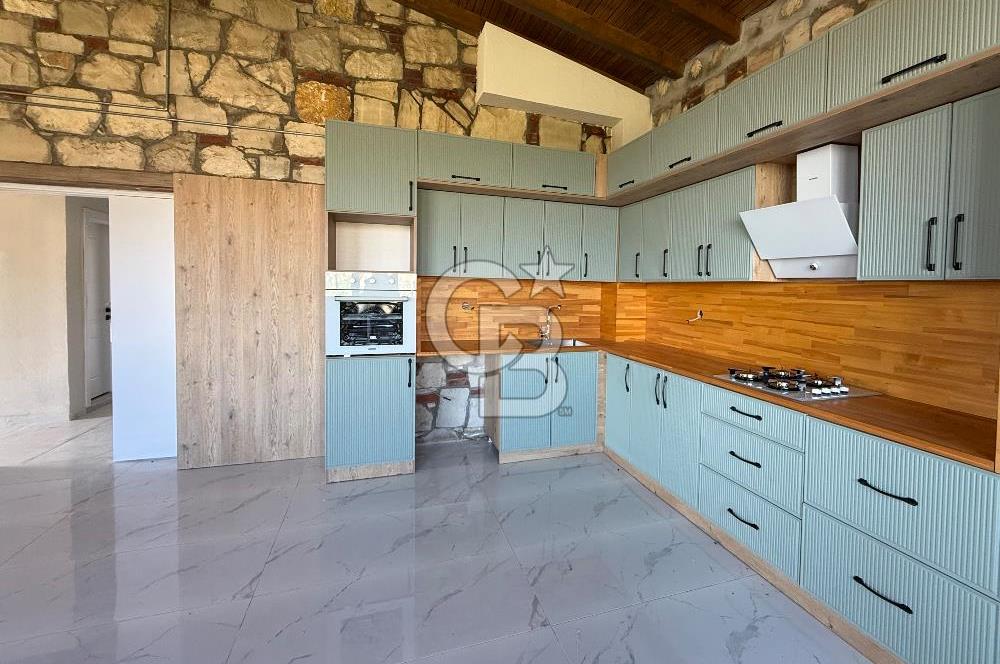 DİKİLİ YENİCE TAM MÜSTAKİL 3+1 DUBLEKS SATILIK TAŞ EV