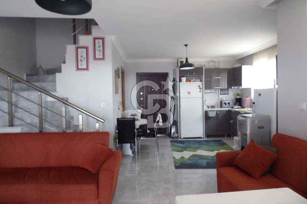 İzmir Seferihisar Akarca'da Deniz Manzaralı Dubleks Villa Satılık