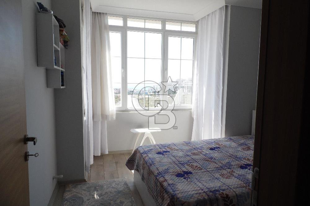 İzmir Seferihisar Akarca'da Deniz Manzaralı Dubleks Villa Satılık