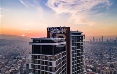 İkon Tower Projesinde Modern Eşyalı 3+1 Kiralık Daire