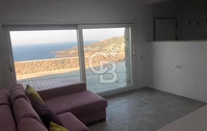 YALIKAVAK KIZILBURUNDA FULL DENİZ MANZARALI 4+2 HAVUZLU VİLLA