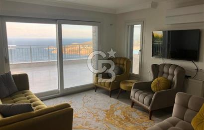 YALIKAVAK KIZILBURUNDA FULL DENİZ MANZARALI 4+2 HAVUZLU VİLLA