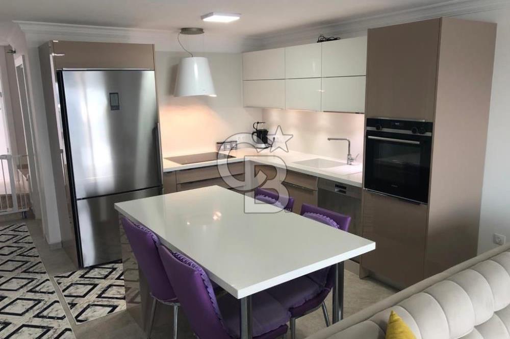 YALIKAVAK KIZILBURUNDA FULL DENİZ MANZARALI 4+2 HAVUZLU VİLLA