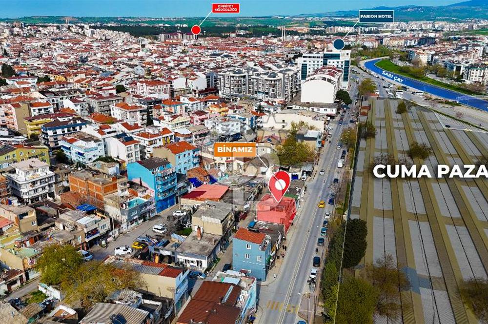 Çanakkale Merkez Cuma Pazarı Karşısı Satılık Komple Bina !