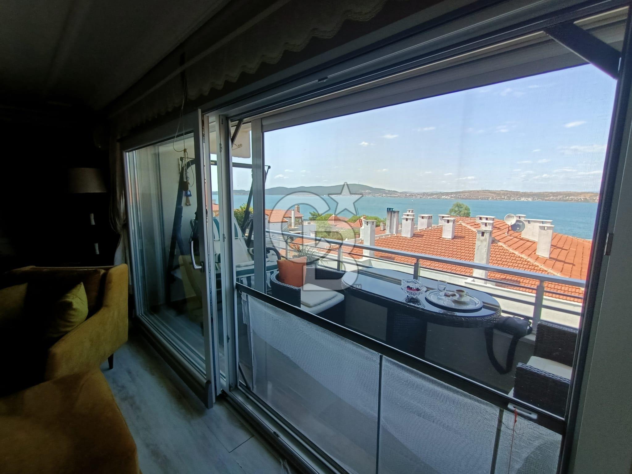 CB KİNG'DEN AYVALIK SEFA-ÇAMLIK M. DENİZ MANZARALI SATILIK DAİRE