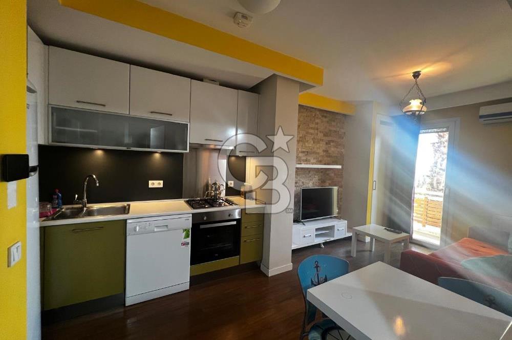 Karşıyaka Soyak Siesta Blue’da Eşyalı 1+1 Kiralık Daire