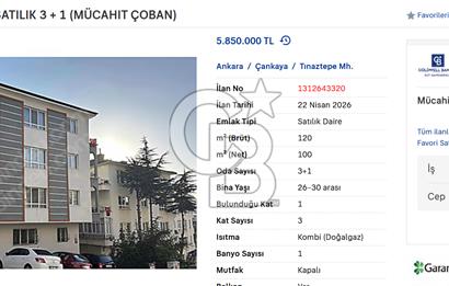 ESAT BALLIBABA SOKAK SATILIK 3 + 1 (MÜCAHIT ÇOBAN)