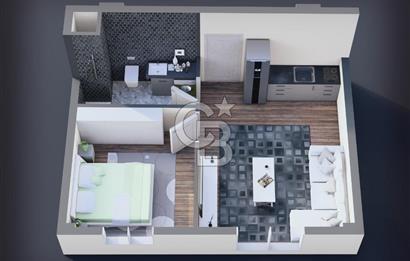 Buca Şirinyer’de Yatırımlık & Oturuma Uygun | Yeni Projede 1+1 satılık daire