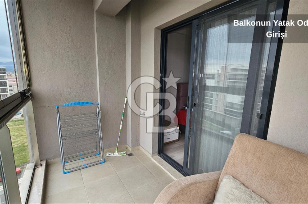 Torbalı Mia Koru 2 Havuz Cephe 1+1 Eşyalı Kiralık Daire