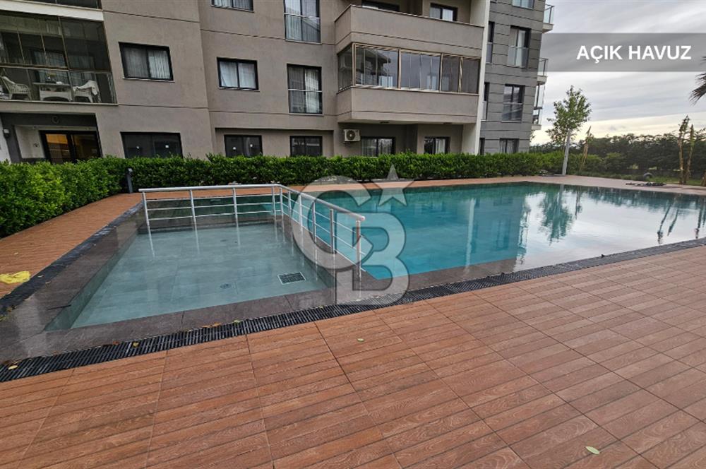 Torbalı Mia Koru 2 Havuz Cephe 1+1 Eşyalı Kiralık Daire