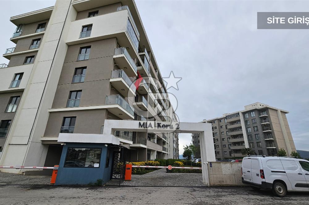 Torbalı Mia Koru 2 Havuz Cephe 1+1 Eşyalı Kiralık Daire