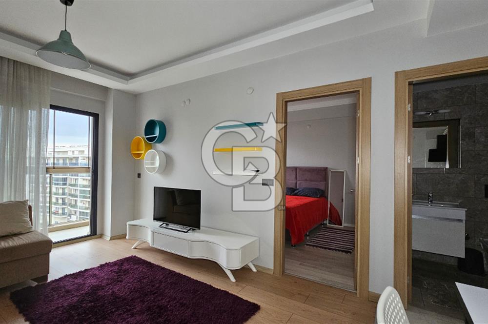 Torbalı Mia Koru 2 Havuz Cephe 1+1 Eşyalı Kiralık Daire