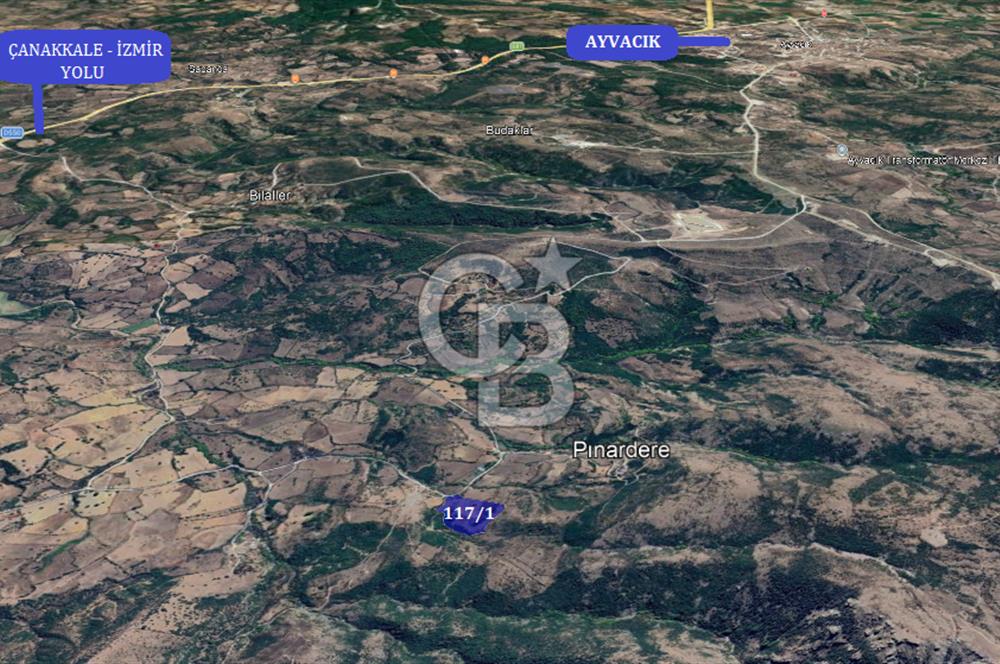 AYVACIK PINARDEREDE 42.357 m² İMARLI | PROJELİK FIRSAT