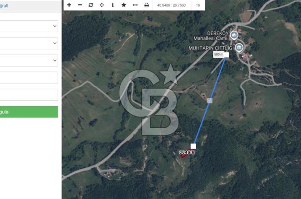 KOCAELİ KÖRFEZ DEREKÖY’DE 963 m² SATILIK ARSA | DOĞA İÇİNDE FIRSAT