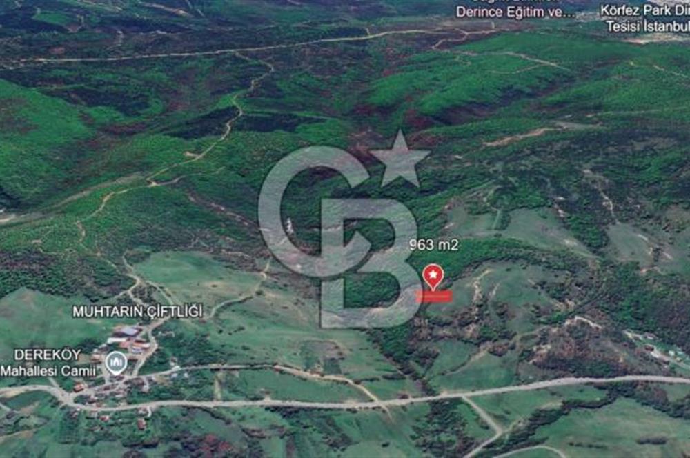 KOCAELİ KÖRFEZ DEREKÖY’DE 963 m² SATILIK ARSA | DOĞA İÇİNDE FIRSAT